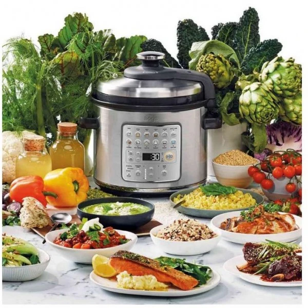 Sage The Fast Slow Go Multikocher Edelstahl – Bild 2