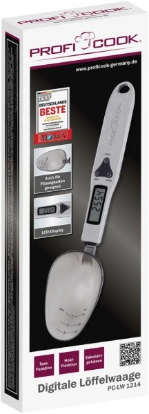 ProfiCook PC-LW 1214 Löffelwaage Edelstahl – Bild 6