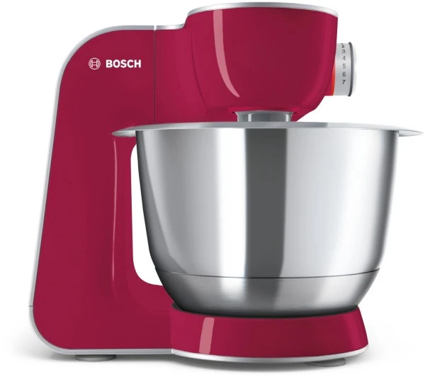 Bosch MUM58420 Küchenmaschine Diamant Rot/silber 6 Bosch MUM58420 Küchenmaschine Diamant Rot/silber – Bild 4