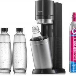 SodaStream DUO Promopack Trinkwasser-Sprudler Titan