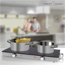 ProfiCook PC-DKP 1211 Doppelkochplatte Edelstahl -Rommelsbacher shop 808ccf81 490a 402b 964e 60f8f76e8ee9 600x600
