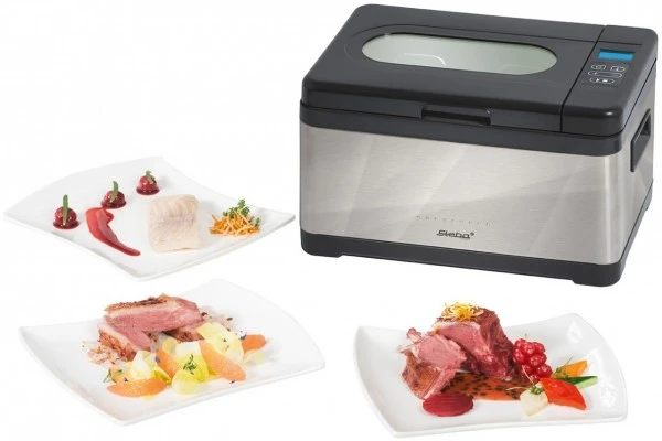Steba SV 2 Sous-Vide Garer Edelstahl/schwarz 4 Steba SV 2 Sous-Vide Garer Edelstahl/schwarz – Bild 2
