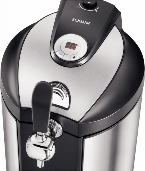 BOMANN BZ 6029 CB Bierzapfanlage Edelstahl/schwarz – Bild 2