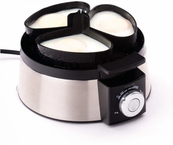 Cloer 6070 Eierkocher Edelstahl/schwarz – Bild 6