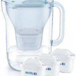 BRITA Style Inkl. 3 MAXTRA+ Tischwasserfilter Hellblau