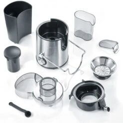 Severin ES 3566 Entsafter Edelstahl-schwarz -Rommelsbacher shop 9334a77a 9f09 4876 804c 4ec779026231 600x600
