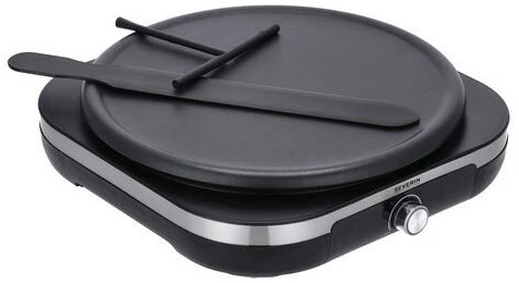 Severin CM 2199 Crepesmaker Edelstahl-gebürstet/schwarz – Bild 6