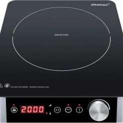 Steba IK 55 Induktionskochplatte Schwarz/silber
