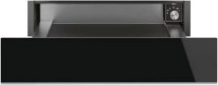 Smeg CPR615NX Speisen-/Geschirrwärmer Schwarz/edelstahl