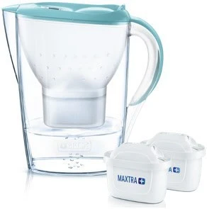 BRITA Marella Inkl. 2 MAXTRA+ Tischwasserfilter Hellgrün