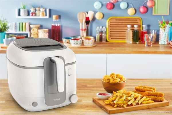 Tefal FR3100 Super Uno Access Fritteuse Weiß/grau – Bild 3