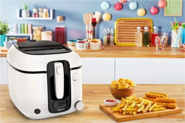 Tefal FR3140 Super Uno Mit Timer Fritteuse Weiß/schwarz – Bild 3