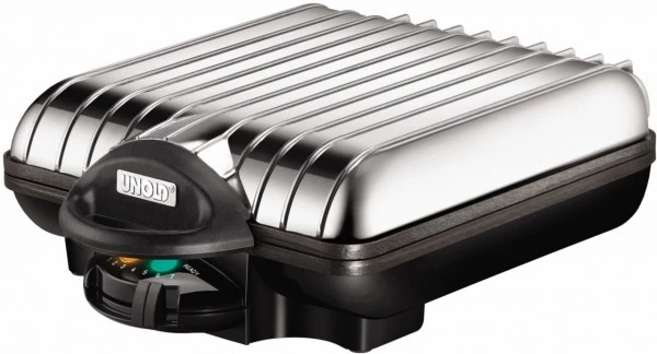 Unold 48266 Waffelautomat Silber/schwarz – Bild 2