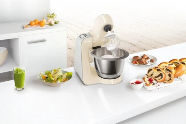 Bosch MUM58920 Küchenmaschine Vanille/silber – Bild 6