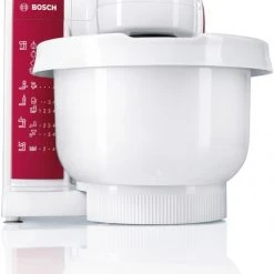 Bosch MUM48RE Küchenmaschine Weiß/rot