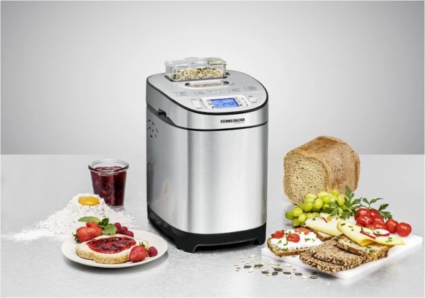 Rommelsbacher BA 550 Brotbackautomat Edelstahl – Bild 3