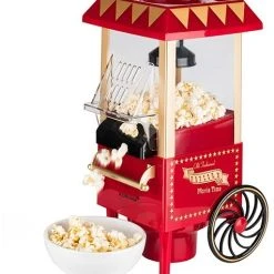 Korona Popcorn-Maschine Retro 41100 Popcorn-Maschine Rot
