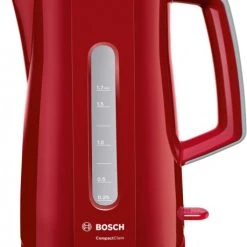 Bosch TWK3A014 Wasserkocher Rot/hellgrau