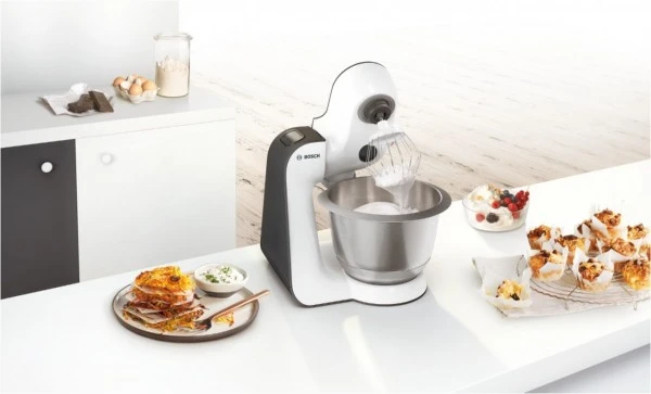 Bosch MUM50E32DE Küchenmaschine Weiß/anthrazit – Bild 2