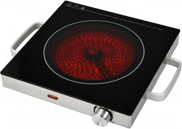 Kalorik TKG CKP 1001 Kochplatte Silber