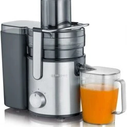 Severin ES 3570 Entsafter Edelstahl-schwarz