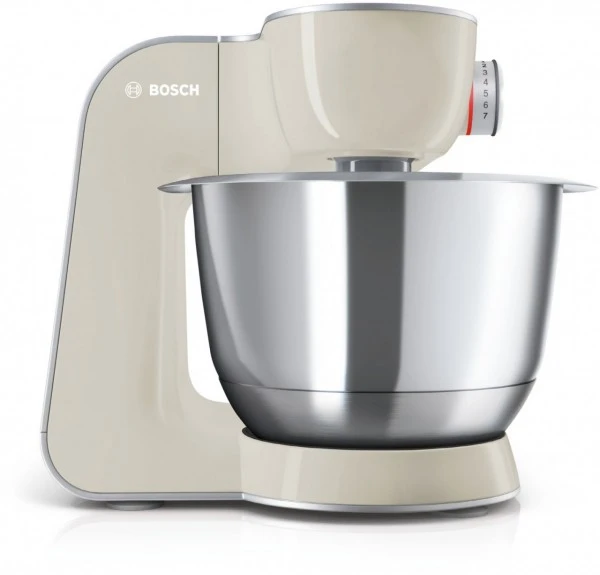 Bosch MUM58L20 Küchenmaschine Mineral Grau/silber 4 Bosch MUM58L20 Küchenmaschine Mineral Grau/silber – Bild 2