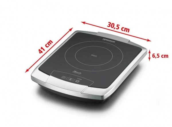 Rommelsbacher CT 2203/TC Kochplatte Edelstahl – Bild 2