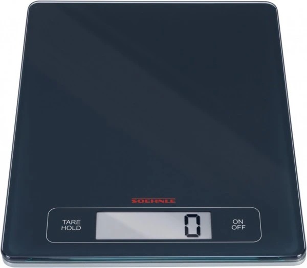 Soehnle Page Profi Küchenwaage Schwarz/silber