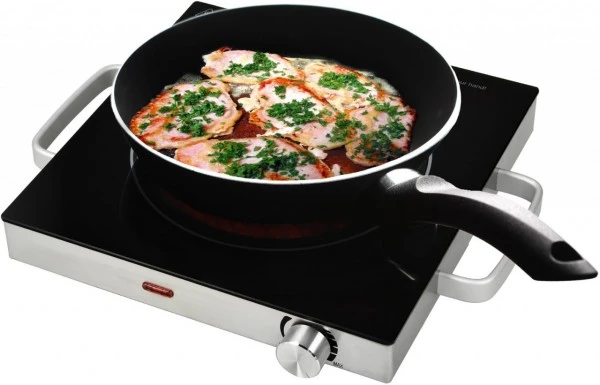 Kalorik TKG CKP 1001 Kochplatte Silber – Bild 2