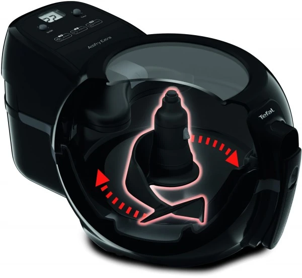 Tefal FZ7228 Actifry Extra Heißluft-Fritteuse Schwarz – Bild 5