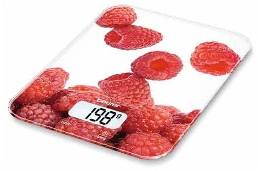 Beurer KS 19 Berry Küchenwaage Weiß/rot