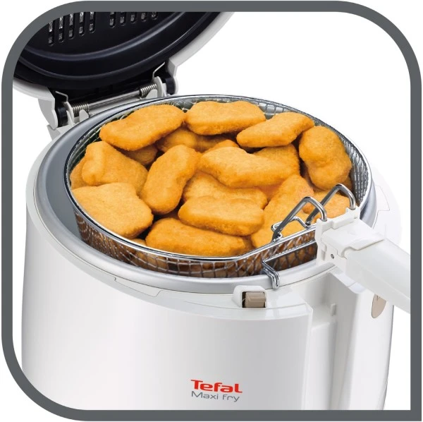 Tefal FF1000 MaxiFry Fritteuse Weiß – Bild 3