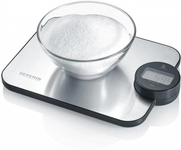 Severin KW 3671 Küchenwaage Edelstahl/schwarz – Bild 3