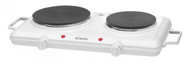 BOMANN DKP 5028 CB Doppelkochplatte Weiß