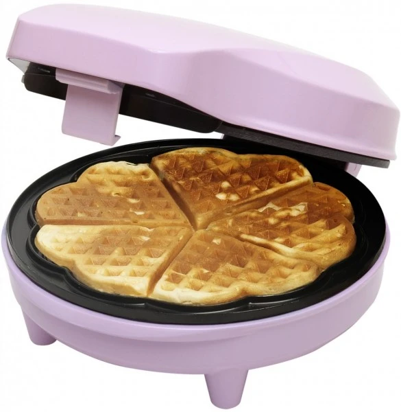 Bestron ASW 217 Waffelautomat Hellrosa 4 Bestron ASW 217 Waffelautomat Hellrosa – Bild 2