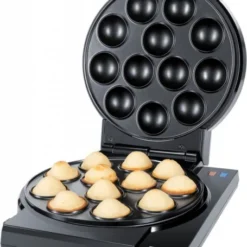 Steba CM 3 - 3in1 Donut/Muffin/Cake Pop Maker Edelstahl/schwarz