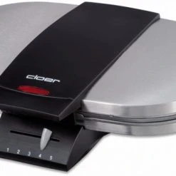 Cloer 1329 Doppelwaffelautomat Waffelautomat Edelstahl Matt