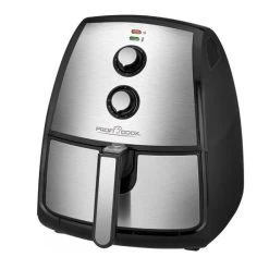 ProfiCook PC-FR 1115 H Heißluft-Fritteuse Edelstahl/schwarz