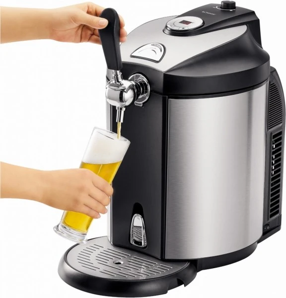 BOMANN BZ 6029 CB Bierzapfanlage Edelstahl/schwarz – Bild 3