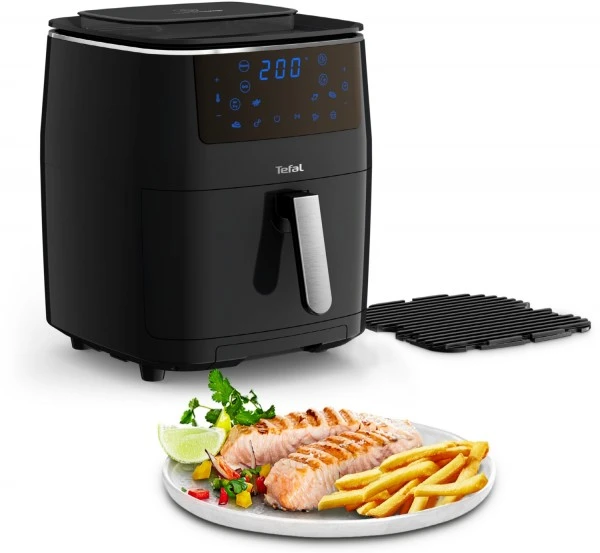 Tefal FW2018 Easy Fry Grill & Steam Heißluft-Fritteuse Schwarz 5 Tefal FW2018 Easy Fry Grill & Steam Heißluft-Fritteuse Schwarz – Bild 3