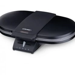 Cloer 1320 Doppelwaffelautomat Schwarz