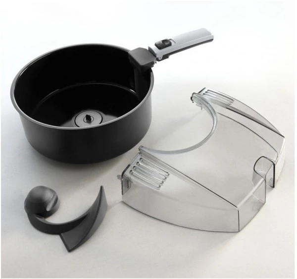 DeLonghi FH 1394/1 Multifry Extra Chef Heißluft-Fritteuse Schwarz/weiss – Bild 3