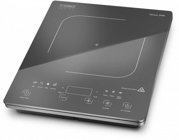 Caso Various 2000 Induktionskochplatte Schwarz