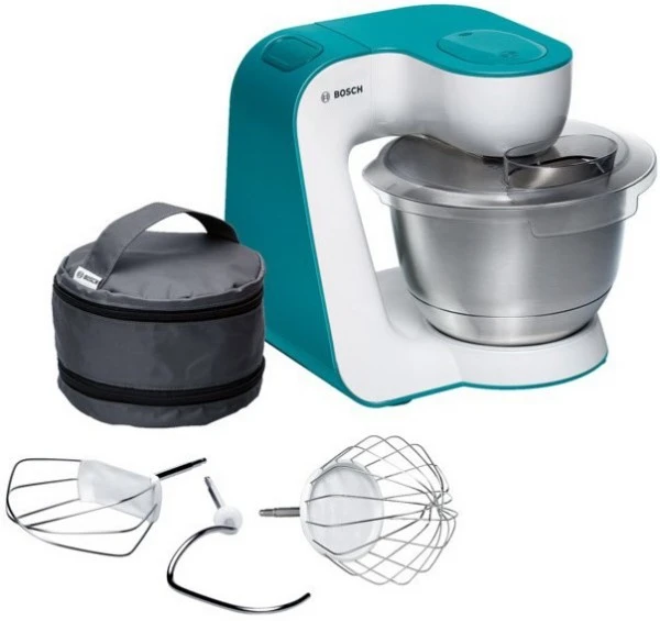 Bosch MUM54D00 Küchenmaschine Weiß/dynamic Blue 3 Bosch MUM54D00 Küchenmaschine Weiß/dynamic Blue