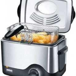 Unold 58615 Fritteuse Kompakt Edelstahl /schwarz