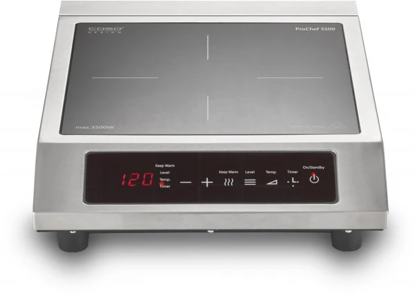 Caso ProChef 3500 Induktionskochplatte Edelstahl