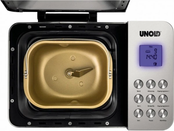 Unold 68456 Backmeister Edel Brotbackautomat Edelstahl – Bild 3