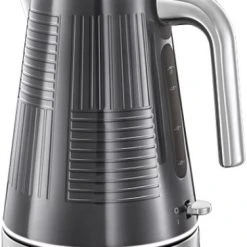 Russell Hobbs Geo Steel Wasserkocher Graphitgrau