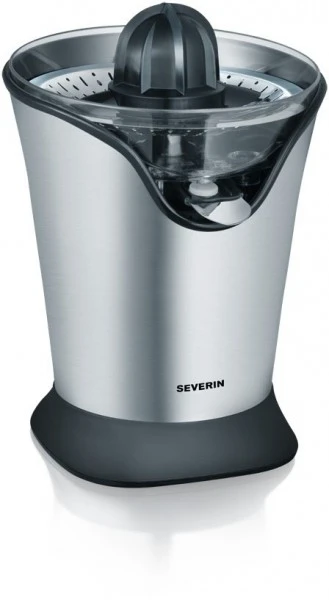 Severin CP 3534 Zitruspresse Edelstahl Gebürstet/schwarz – Bild 4