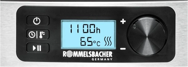 Rommelsbacher DA 350 Dörrautomat Edelstahl/schwarz 8 Rommelsbacher DA 350 Dörrautomat Edelstahl/schwarz – Bild 6